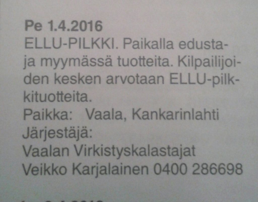 Ellu Pilkki avaa Oulunjärven pilkkiviikot!